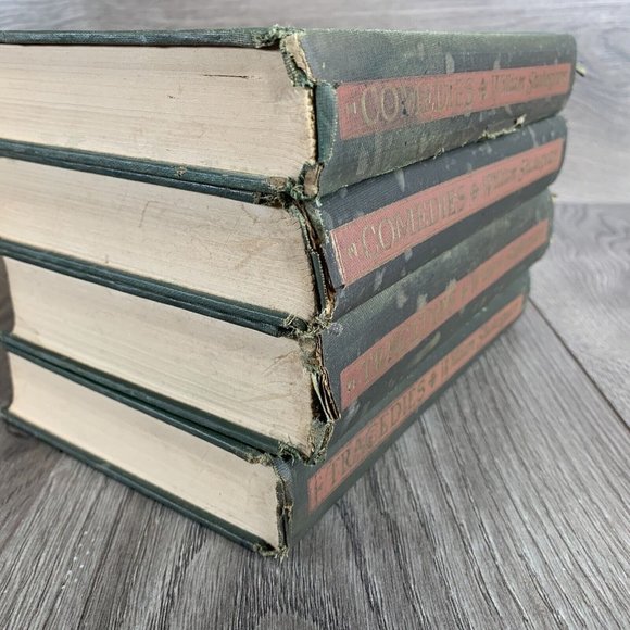 The Comedies And Tragedies (Vol 1 & 2) Set 1944 Hardcover William Shakespeare - Picture 5 of 16
